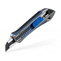 Нож 18 мм, металлический обрезиненный, с автостопом ЗУБР Титан-А Профессионал 09171_z01