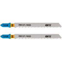 Полотна по дереву, Bimetal, шлифованные под свободным углом зубья, 100/74/2,5 мм (T101BF), 2 шт. (40901)