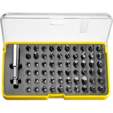 Набор бит 61 шт, с магнитным адаптером STAYER 26084-H61