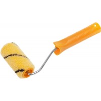 Валик миди-валик малярный с ручкой DUALON, 30 х 100 мм, бюгель 6 мм, ворс 7 мм, полиакрил, все виды ЛКМ STAYER 03184-10
