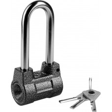 Замок навесной дисковый механизм секрета удлиненная дужка ВС2-4А-01 57 мм 37220-4-01  