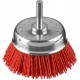 Щетка чашечная для дрели 75 мм, нейлоновая проволока ЗУБР Профессионал 35165-075_z02