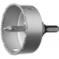 Коронка-чашка 76 мм, L 25 мм, карбид вольфрама ЗУБР Профессионал 33360-076_z01