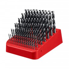 ЗУБР 91 шт, (1-10/0,1 мм), сталь Р4М2, класс В, пласт.бокс, набор сверл по металлу (29605-H91)