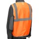 Жилет сигнальный, оранжевый, размер XL Сибртех (89513)