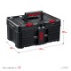 Ящик пластиковый 481 х 332 х 233 мм (19) с выдвижными полками STACKNROLL KETER 38407