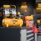 Компрессор DLS650/10 безмаслянный малошумный 650 Вт, 120 л/мин, ресивер 10 л Denzel (58021)