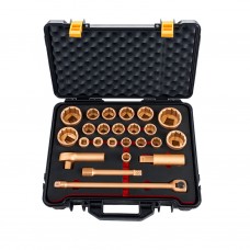 Набор торцевых головок искробезопасных 3/4