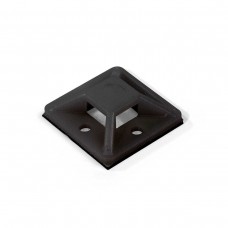 Площадка самоклеящаяся ПМС 25х25 (черн) (100шт) (Fortisflex) (63095)