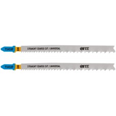 Полотна по дереву, металлу, пластмассе, Bimetal, фрезерованные зубья, 132/106 мм, перемен. шаг (T345XF), 2 шт. (40905)