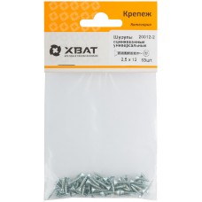 Шурупы оцинкованные, универсальные 2,5 х 12 (фасовка 53 шт.) (20012-2)