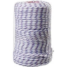 Плетеный полипропиленовый фал с сердечником d 8 мм 16-прядный 100 м СИБИН 50215-08