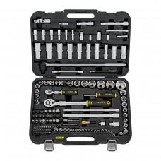 Универсальный набор инструментов BERGER 135 предмет 1/2” - 1/4” «БЕРНАУ» BG135-1214