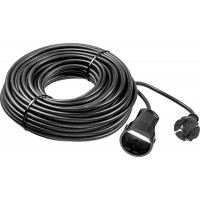 Удлинитель-шнур силовой ПВС 2 x 0.75 мм2 50 м 2200 Вт ЗУБР ПВС-207-Ш 55023-50