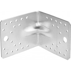Крепежный уголок усиленный УКУ-2.0 90 x 105 x 105 x 2 мм, цинк ЗУБР 310116-90-105