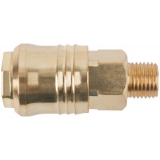 Адаптер быстросъемный с запорным клапаном с внешней резьбой 1/4