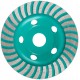 Алмазный шлифовальный диск Чашка, сегментированный турбо, GreatFlex Light, 125 x 5.0 x 20 x 22.2 мм (55-781)