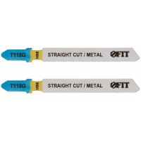 Полотна по металлу, HSS, фрезерованные, волнистые зубья, 76/51/0,7 мм (Т118G), 2 шт. (40908)
