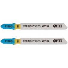 Полотна по металлу, HSS, фрезерованные, волнистые зубья, 76/51/0,7 мм (Т118G), 2 шт. (40908)