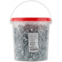 Саморезы для листовых пластин, остроконечные 4,2 х 41 (фасовка Ведро 500 шт) (22741-6В)