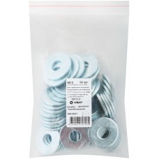 Шайба кузовная оцинкованная М12 50 шт DIN 9021 Фасовка (29112-0)