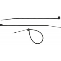 Хомуты-стяжки черные 7.5 x 240 мм нейлон РА66 100 шт СИБИН ХС-Ч 3788-75-240