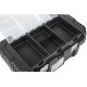 Ящик для инструмента пластиковый 20 ( 500х280х225 мм ) металл.замки, алюминиевая ручка