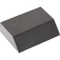 Губка шлифовальная водостойкая четырехсторонняя угловая Р320, 100 х 68 х 42 х 26 мм ЗУБР 35613-320