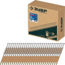 Гвозди реечные рифленые оцинкованные SN21 80 x 3.1 мм, 2010 шт ЗУБР 305396-80