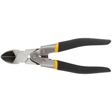 Бокорезы Рычажный тип, CrV сталь, увелич.усилие на сведение губок, ПВХ антискользящие ручки 190 мм