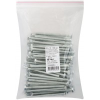 Болт 6-гранная головка (полная резьба) М6 х 80 100 шт DIN933 Фасовка (27180-0)