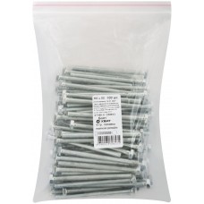 Болт 6-гранная головка (полная резьба) М6 х 80 100 шт DIN933 Фасовка (27180-0)