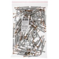 Дюбель-гвоздь полипропиленовый 6х80 100 шт.Фасовка (24680-0)