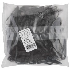 Дюбель-хомут для крепления кабеля 11-18 мм черный, 100 шт (фасовка) (60454-0)