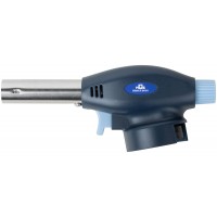 Горелка газовая на цанговый баллон, пласт.корпус, с пьезоподжигом, сопло 19 мм (67655М)