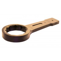 Ключ накидной односторонний ударный 130 мм омеднение SITOMO