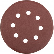 Круг шлифовальный универсальный MASTER 125 мм, 8 отверстий, Р180, 5 шт STAYER 35452-125-180