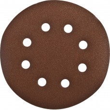 Круг шлифовальный Стандарт 150 мм, 6 отверстий, Р180, 5 шт ЗУБР 35350-150-180