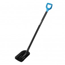 Лопата совковая, 235х285х1310 мм, ребра жесткости, деревянный черенок, с рукояткой, LUXE Palisad (61303)