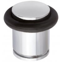 Ограничитель дверной малый с резиновой вставкой 