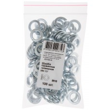 Шайба пружинная гроверная М10 100 шт. DIN 127 Фасовка (29154-0)