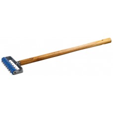 Валик игольчатый для гипсокартона 32 х 150 мм, ручка 500 мм, металлические иглы, в сборе STAYER Professional 0395-15