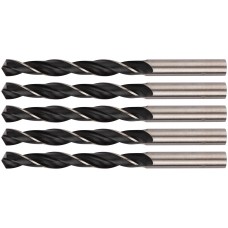 Сверла по металлу HSS черненые 10,0x133 мм (5 шт.) (33600)