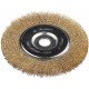Щетка дисковая для УШМ 175?22 мм витая латунированная проволока 0.3 мм ЗУБР Профессионал 35187-175_z01