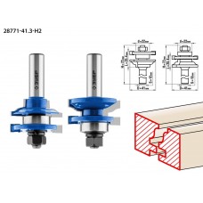 Набор фрез рамочных 41.3?23 мм №1 хвостовик 12 мм ЗУБР Профессионал 28771-41.3-H2
