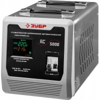 Стабилизатор напряжения автоматический 5000ВА, 5 кВт ЗУБР Профессионал 59380-5