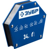 Угольник магнитный для сварочных работ УМ-6 34 кг ЗУБР Профессионал 40055-34