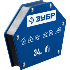 Угольник магнитный для сварочных работ УМ-6 34 кг ЗУБР Профессионал 40055-34