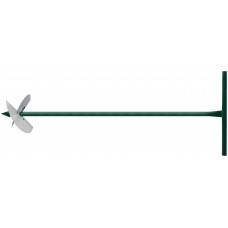 Бур садовый, L=1000 мм, 2 насадки 150 мм и 200 мм (77241)