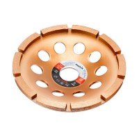 Чашка алмазная зачистная, 125 мм, однорядная Matrix (72985)